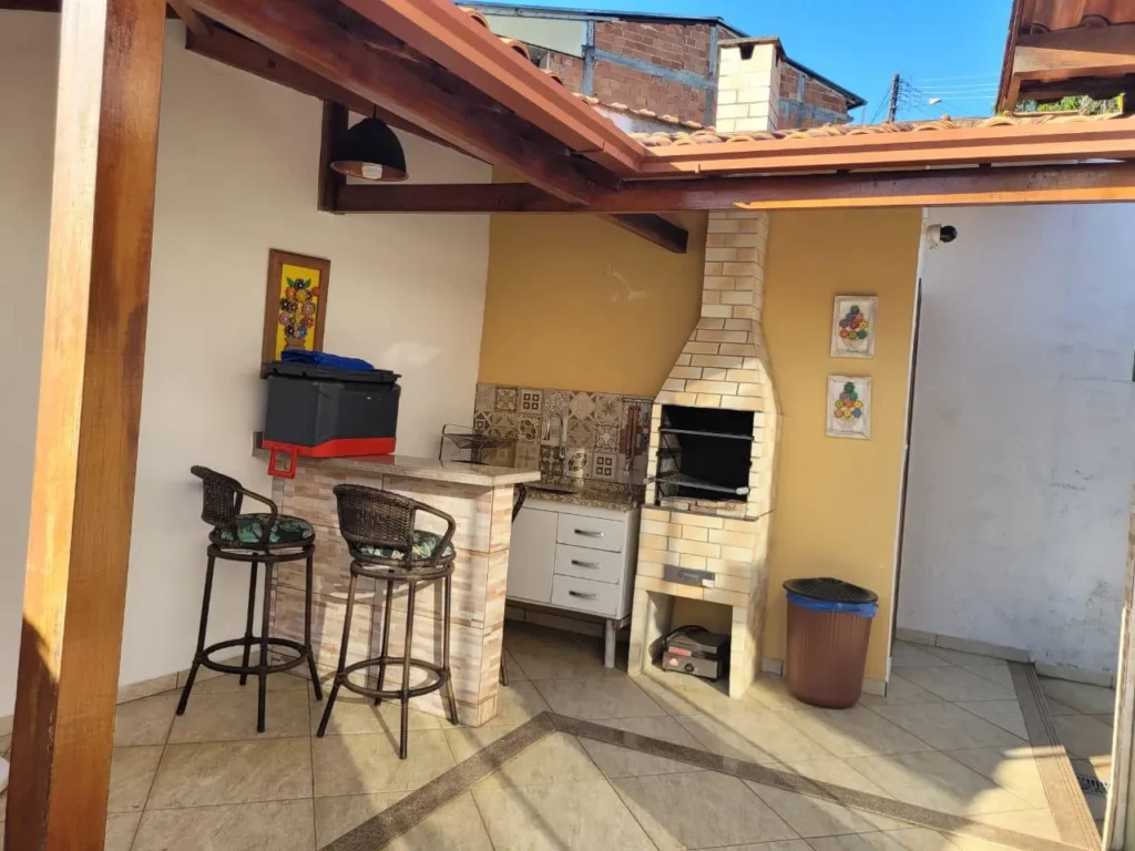 Casa de 3 quartos com área gourmet no Bem-Te-Vi